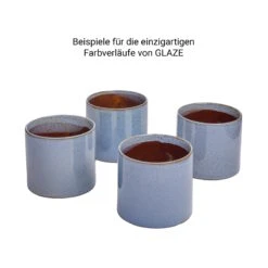 GLAZE Blumentopf Ø17cm -Tischdeko Verkauf 10222088 4