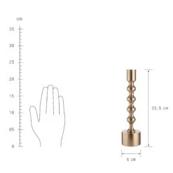 SCOOP Stabkerzenhalter Höhe 23,5cm -Tischdeko Verkauf 10223448 3