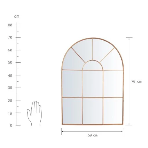 FINESTRA Fensterspiegel L 50 X H 70cm -Tischdeko Verkauf 10224101 2