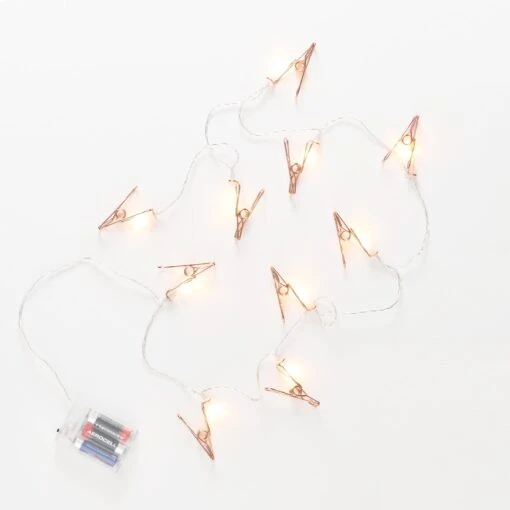 CLIP COUTURE LED-Lichterkette Clips 10 Lichter Mit USB-Batteriefach -Tischdeko Verkauf 10224979 3