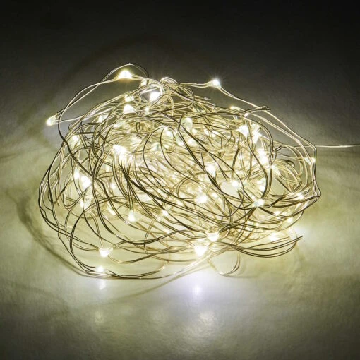 TWINE LIGHTS LED Lichterkette 100 Lichter Mit USB-Batteriefach -Tischdeko Verkauf 10224994