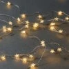 STAR LIGHTS LED-Drahtlichterkette Sterne 100 Lichter Mit USB-Batteriefach -Tischdeko Verkauf 10225407