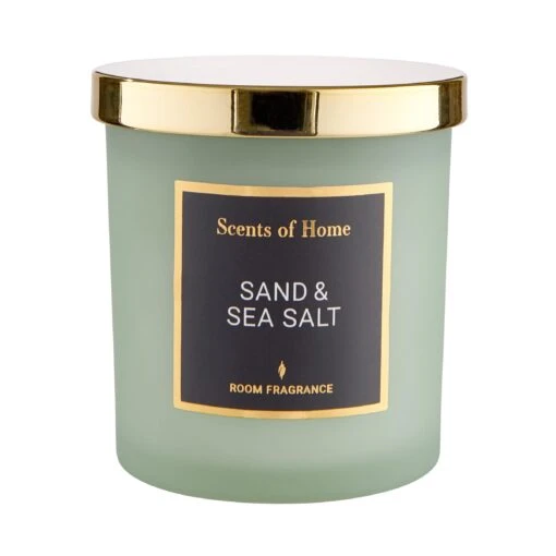 SCENTS OF HOME Duftkerze Sand & Sea Salt Mit Sojawachs -Tischdeko Verkauf 10225870