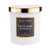 SCENTS OF HOME Duftkerze White Musk & Vanilla Mit Sojawachs -Tischdeko Verkauf 10225871