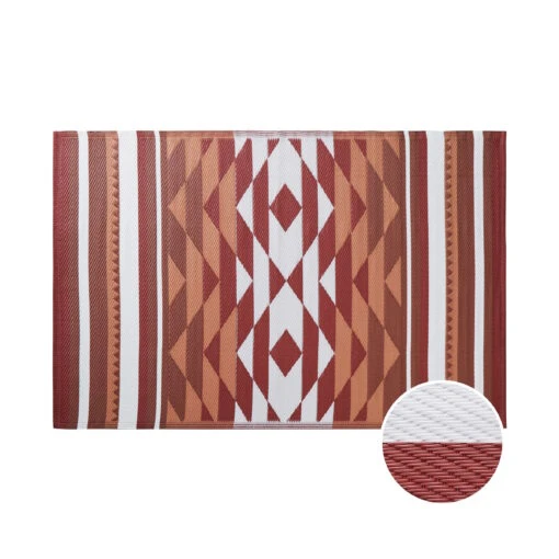 COLOUR CLASH In- & Outdoor-Teppich Ikat L 180 X B 118cm -Tischdeko Verkauf 10226116