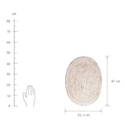 RONDA Platzset Oval L 36 X B 47cm -Tischdeko Verkauf 10227487 2