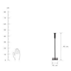 RUST Kerzenhalter Höhe 45cm -Tischdeko Verkauf 10227577 2