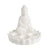 BUDDHA Statue Für 3 Teelichter Höhe 18cm -Tischdeko Verkauf 10227822