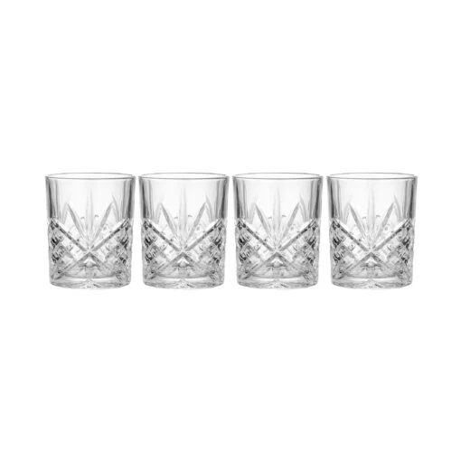 CRYSTAL CLUB 4x Gläser 300ml -Tischdeko Verkauf BUN01498