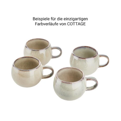 COTTAGE 4x Tasse 350ml -Tischdeko Verkauf BUN01705 4