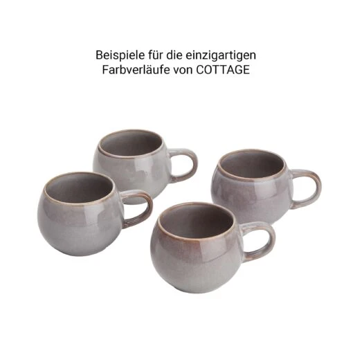 COTTAGE 4x Tasse 350ml -Tischdeko Verkauf BUN01706 5