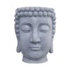 Blumentopf Höhe 42cm BUDDHA In Grau -Tischdeko Verkauf butlers blumentopf hohe 42cm buddha in grau