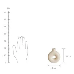 Mini Vase Höhe 10cm LOOPY In Beige -Tischdeko Verkauf butlers mini vase hohe 10cm loopy in beige 3