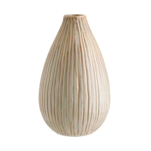 Vase Höhe 25cm SANDY In Creme -Tischdeko Verkauf butlers vase hohe 25cm sandy in creme